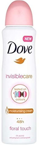 Dove Invisible Care Floral Touch Lot de 3 déodorants en spray pour femme 150 ml