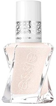 Essie Nagellack, Weiß, Gel-Effekt, langanhaltend, Farbton 502 Lace Is More – 13,5 ml