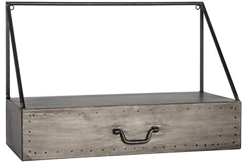 IB Laursen Wandregal Regal mit Schublade Brooklyn