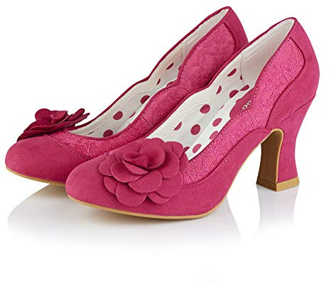 Ruby Shoo Women's Chrissie Mid Heel Court Shoes
