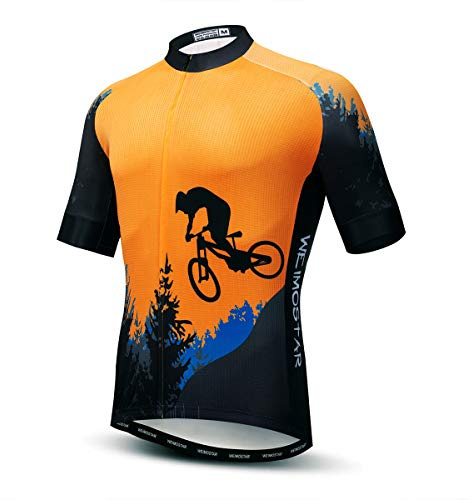 Fahrradtrikots Herren Bike Shirts Atmungsaktiv Reitbekleidung