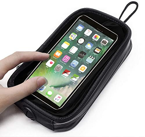 FYBlossom Handyhalterung für Fahrrad und Motorrad - Universal Magnet Tank Handyhalter Tasche mit Transparentem Fenster, Wasserdicht Tankrucksack