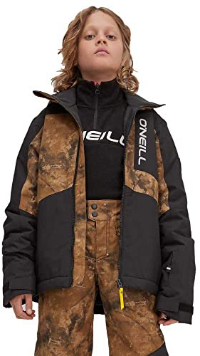 O'Neill Hammer Jacket Junior Skijacke Snowboardjacke Wasserabweisend,Black Out,116