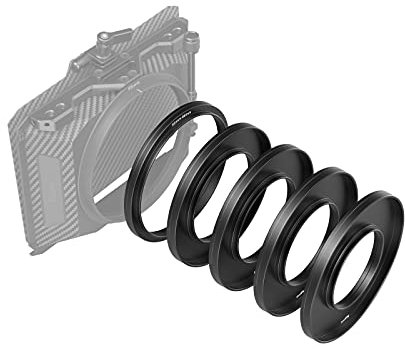 SMALLRIG Lens Adapter Rings Kit for Mini Matte Box 3196/3575 (Φ52/55/58/62/86-95mm) - 3383