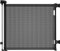 Autolock Retractable Safety Gate For Babies and Pets, Mesh Baby Gate or Mesh Dog Gate,Extends up to 55 Wide,33 Tall，One Handed Operation,Baby Gate For Stairs/Doorways/Hallways/Outdoor