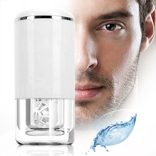 Portable Ultrasonic Contact Lens Cleaner with USB Charger and Solution Soak Case - Soft, Colored, Hard, RGP, OK Lens