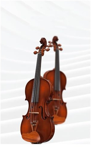 Geige Violine Anfänger Erwachsene Profi Fortgeschrittene Reines Handgemachtes Holzinstrument(3/4)