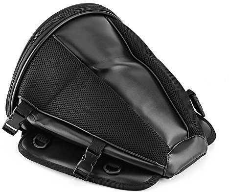 Luocute Motorradtasche, wasserdichte Sport-Tragetasche für den Rücksitz, Motorrad-Hecktasche für Telefon, Schlüssel, Schwarz, Passend für die Meisten Motorräder, Dirtbikes,