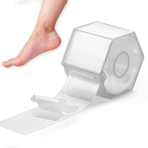 NICECONE 30 Pcs Blister Bandages for Feet Heel, Waterproof Silicone Adhesive Gel Tape Protector Invisible Blister Cushion Bandages for Feet,Fingers,Toes,Protect Skin from Rubbing Shoes