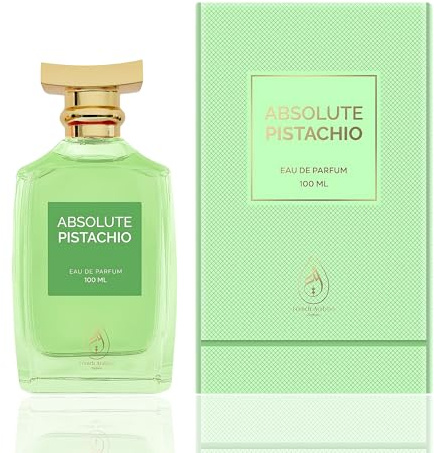 Absolute Pistachio Eau de Parfum 100ml - Parfüm für Damen und Herren - Gourmand Parfüm Yum Pistazie Gelato Jasmin Bergamotte Creamy Hazelnut