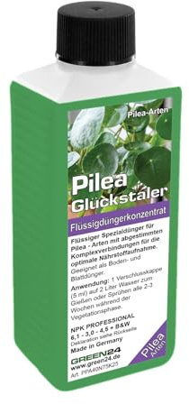 Pilea-Dünger - Pilea peperomioides Flüssigdünger - Konzentrat für glückliche, kräftige Pflanzen 250ml