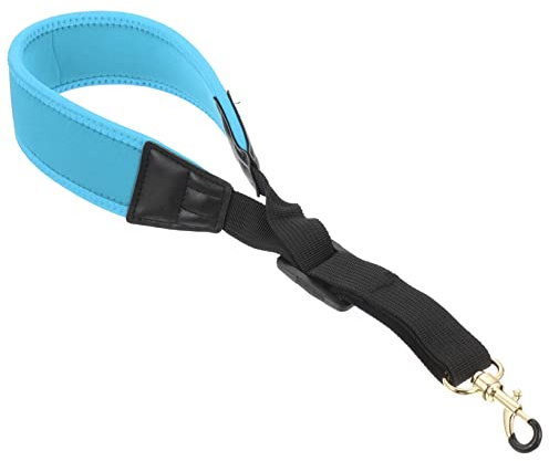 TOGEVAL Verstellbarer Saxophongürtel aus Baumwolle und Nylon mit Metallverschluss Zuverlässiger Saxophon Tragegurt für Bequemes Spielen und Outdoor Einsatz