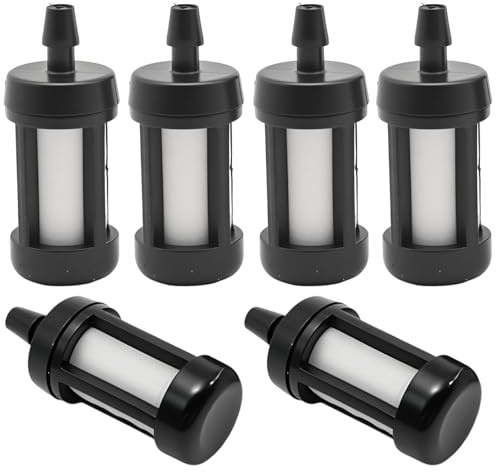 MospdyGear 6 Pcs 0.2 5mm Fuel Filter, Fuel Petrol Filter Kit Replacement for Poulan Husqvarna Stihl