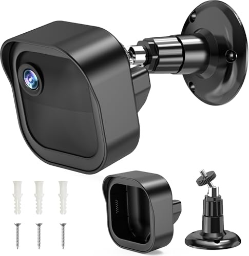 1-Pack New Blink Outdoor 4 Camera Mount, 360° Adjustable Security Mounting Bracket with Weatherproof Protective Cover Case, Blink Camera Accessories for Blink Outdoor 4 (4th Gen)/3rd Gen/Outdoor 2K+