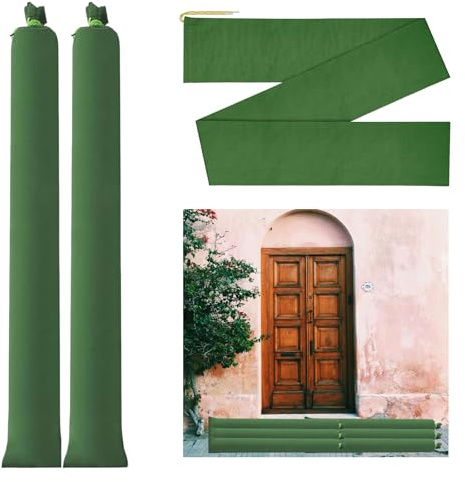 Sacchi di sabbia da riempire, sacchi di sabbia per inondazioni, lunghi sacchetti di tela, borsa per la conservazione delle inondazioni, borsa riutilizzabile per la casa, il garage, il giardino, 2