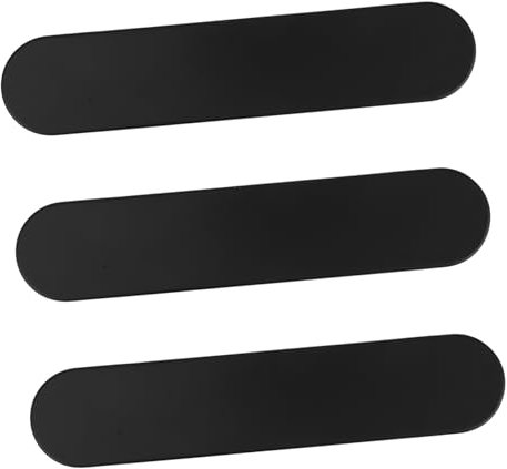 Tofficu 3pcs Metal Pencil Box Slim Case Rectangular Tinplate Empty Box for Pen Pencil School Supplies