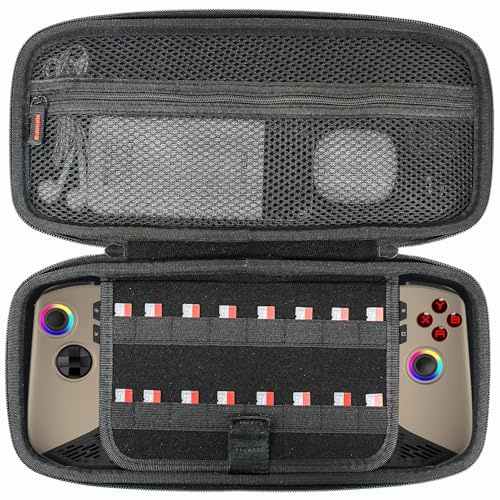 YIIWAY Funda Duro Estuche Case Compatible con MSI Claw 8 AI+ Ordenador para Juegos, Funda Solo - Negro YC84014