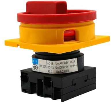 Interrupteur marche/arrêt CAM LW42B2-1824/LF101, 1 pièce, alimentation, interrupteur marche/arrêt, isolation, 20 A, conversion universelle, commutateur de charge