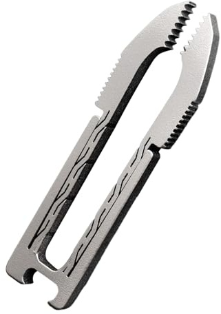 Pince à sourcils | Petite pince à épiler en de titane avec fonction ouvre-bouteille | accessoire extérieur | pour l'artisanat épilation sourcils voyage maison randonnée camping