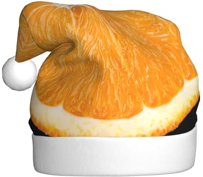 VCzsdff Orangenscheiben-Druck, Unisex, Erwachsene, jährliche Zeremonie, 1 Stück, Weihnachts-Stirnbänder, Dekoration, Weihnachtsbaum, Schneemann, Nikolausmütze