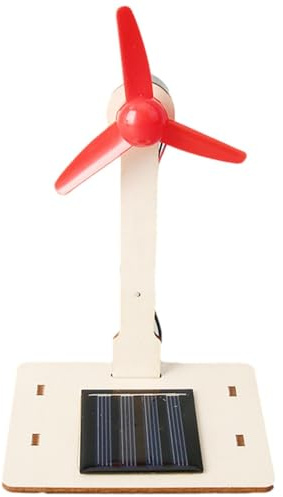 Mini-Windmühle mit Solarenergie – Modell der Solar-Windmühle, Basteln, Lern- und Bildungsspielzeug, ein tolles Ostergeschenk für Halloween, Weihnachten