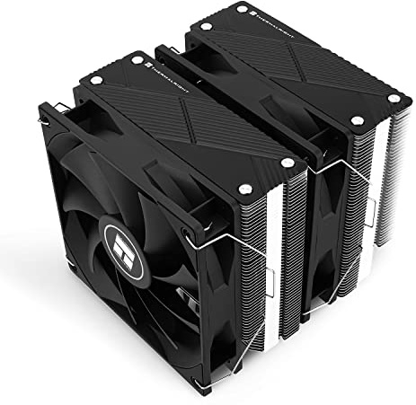 Thermalright Phantom Spirit 120 CPU luftkylare, 7 värmeledningar CPU-kylare, dubbel 120 mm TL-C12B V2 PWM-fläkt, AGHP 4.0 teknik, S-FDB-lager, för AMD AM4 AM5/Intel 1700/1150/1151/1200/201, PC-kylare