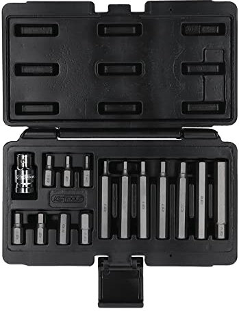 KS Tools - 911.5040 - Coffret embout de vissage 1/2-6 pans - 10 mm - 15 pièces