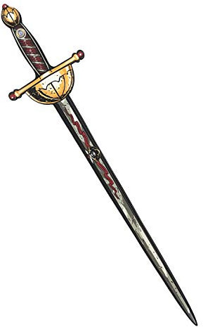 Liontouch - Piratenrapier - Captain Cross - Für Kinder von 3-8 Jahren | Spielzeug mit Totenkopf-Motiv für Jungen | Schaumstoff-Säbel für Piratenabenteuer | Perfektes Zubehör für Verkleidung & Kostüme