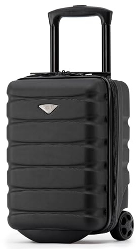 Flight Knight Valises Legeres A 2 roulettes en Abs pour Bagages A Main Approuvees par Plus De 100 Compagnies Aeriennes British Airways, Easyjet Et Taille Maximale pour Ryanair 40x20x25cm