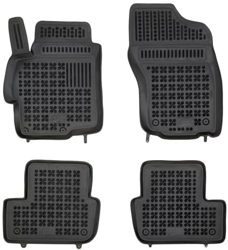 SMK Auto fußmatten gummimatten passt für Mitsubishi Lancer VIII 2008-2016 fussmatten Auto für alle Jahreszeiten, die vor Schmutz und Dreck schützt fußmatten Auto