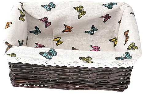 Panier à linge durable Bacs de rangement en osier Bol à pain en rotin Plateau de vanité Panier à linge en tissu Panier à fruits décoratif Panier de tri de cuisine Paniers à linge Jacinthe d'eau en boi