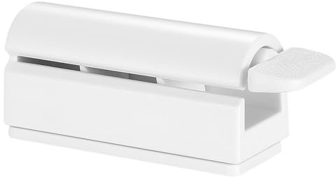 Zahnpasta Squeezer, Zahnpasta Quetscher, Tubenquetscher, Toothpaste Squeezer, Zahnbürstenhalter Wandmontage Zahnpastaspender, Zahnpasta-Quetscher,Zahnpasta Sitzhalter für Zahnpasta Handcreme