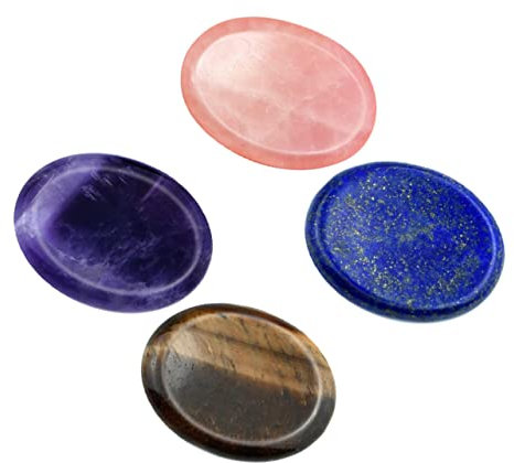 FRCOLOR 3sätze Teiliges Gua Massage Tools Facialscraping Boards Jade Amethyst Rosenquarz Tigerstein Für Effektive Hautpflege Und Entspannung