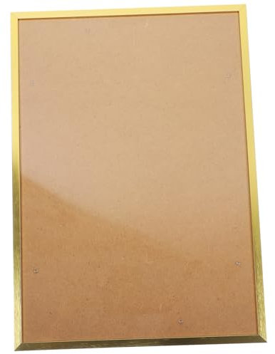 Garneck Portafotos Para Póster A3 Multiusos Marco Dorado Montaje En Pared Aleación De Aluminio Para Familia