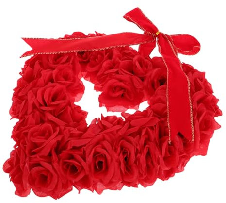 ERINGOGO Ghirlanda Forma Di Per Decorazione Per Matrimoni e Feste Appendiporta in Per Porte Pareti e Finestre Esterne