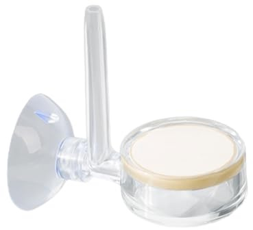 Generico Atomizzatore diffusore di in Vetro per Acquario - Nano reattore Trasparente, creatore di Bolle | di Che fornisce Una Diffusione Uniforme migliorando la qualità 'Acqua e la vitalità