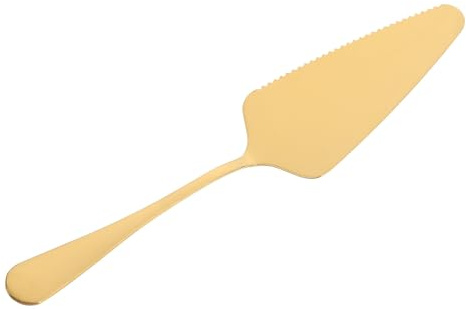 HIAKDOFT Pala per Torte in Acciaio Inox Lama Seghettata Design Ergonomico per Pizza e Formaggio Utensile da Cucina per Uso Duraturo
