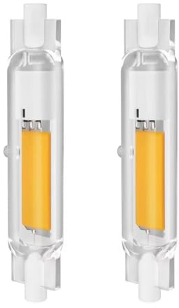 EIMOPE Lampada R7S LED 78mm 20w Dimmerabile, Lampadina LED R7S 78mm equivalenti a 100w 150W Lampada Alogene, Bianco Naturale 4000K, 2000LM, Nessun Sfarfallio, 220V, Confezione da 2