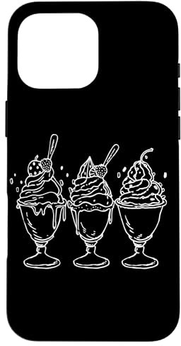 Hülle für iPhone 16 Pro Max Eisbecher Comic Eismann Beruf