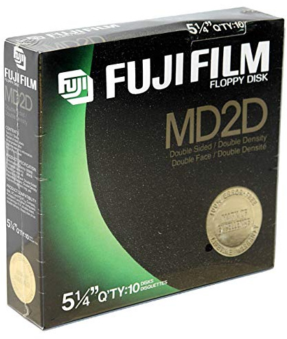 Fuji Film Diskettenlaufwerk 10, 1 Packung Md2HD