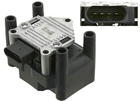 Febi Zündspule Zündmodul für A1/2/3/4 Cabrio Bora Caddy 2 3 Golf 4 5 6