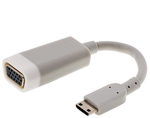 DeLOCK Cable adaptador Mini HDMI-C St > VGA hembra (screwless)