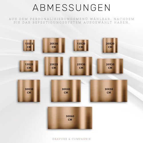Individuelle PVC Praxisschild/Firmenschild – Gravierte Tafel für Arzt, Pflegekraft, Anwalt oder Unternehmen – Personalisierbar in Größe, Farbe, Text und Logo (Schwarz)