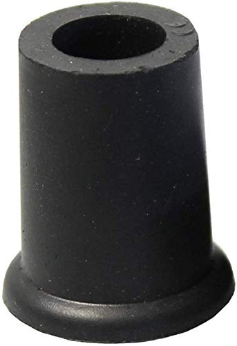 Gummipuffer schwarz für Gehstöcke 8-22mm, Gehstockgummi, Stockkapsel, Gummikappe (14mm)