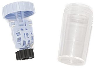 SPORTS WORLD VISION Wasserstoffperoxid-Kontaktlinsenbehälter (3 Stück) Leicht zu tragende, belüftete Universalschutzhülle, tonnenförmiger Kontaktlinsen-Reinigungsbehälter für den täglichen Gebrauch