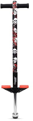 Pogo Stick Children Kids Boys Girls Light Adults Weight Exercise Outdoor Summer Fun Skull Bounce Design (Skull Bounce)