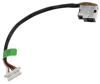 EMSea DC Netzstecker Dock Connector Ladeanschluss Flexkabel Ersatz Kompatibel mit HP Pavilion 799736-F57 799736-S57 799736-T57 799736-Y57 Kabel Ladebuchse