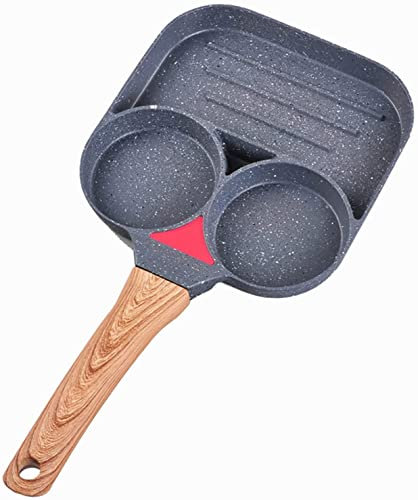 Sarten para Tortitas Induccion Panqueque Sartén, Sartén De Huevo, Pan Antiadherente Frito Huevo Frito Salchicha Freying Sartén Mini Panqueque Sartén Fundido Hierro Sartén Tortilla Pan Frito