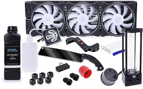 Alphacool Core Hurrican 360mm XT45 HardTube Wasserkühlungs Set
