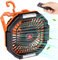 Diealles Shine Camping Ventilator mit Akku 10400mAh, 3 in 1 USB Ventilator, Camping Lüfter Sehr Leise, Zeltventilator mit LED Licht, Tischventilator für Freien Hause Büro